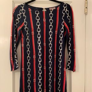 Navy Equestrian Juicy Couture Dress